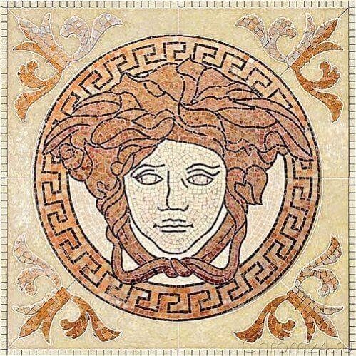Versace Palace Rosone Medusa In Pietra Almond керамогранит (78,9 x 78,9 см) (118440)