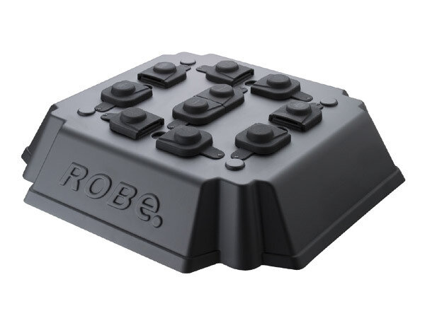 Robe WeatherShield 1200 специальный пластиковый экранирующий кожух для приборов с движением, предохраняет от попадания прямых осадков на основание прибора, может использоваться с приборами 1200 и 2500 серии. Цена за 2 штуки.