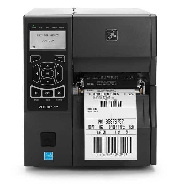 Полупромышленный принтер штрихкодов (ZT41042-T0E0000Z) ZEBRA ZT 410 (203dpi)