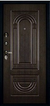 Стальная дверь Сударь МД 32 Внутренняя панель:венге
