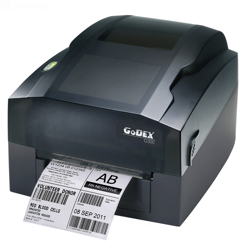 Термотрансферный принтер Godex G300UP, 011-G30C22-000
