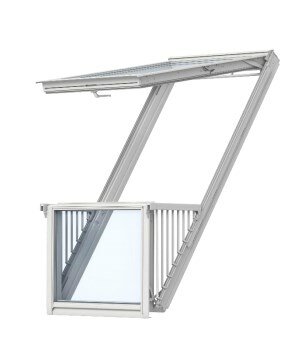 Окно-балкон CABRIO Velux (Велюкс) GDL 3066, размер 114х252 (SK19)