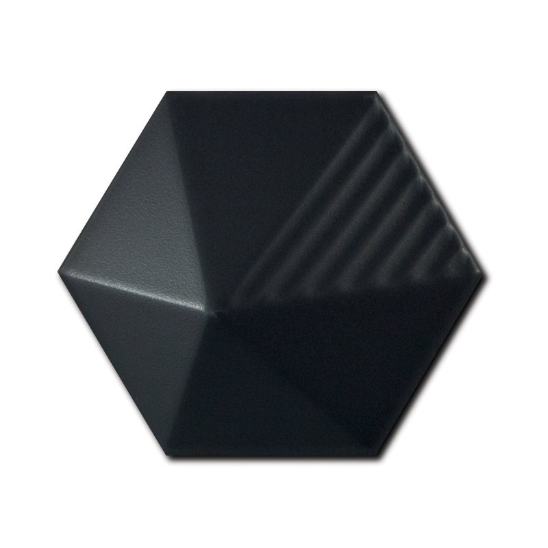 Плитка настенная Equipe Umbrella Black 23073 124x107 мм (Керамическая плитка для ванной)