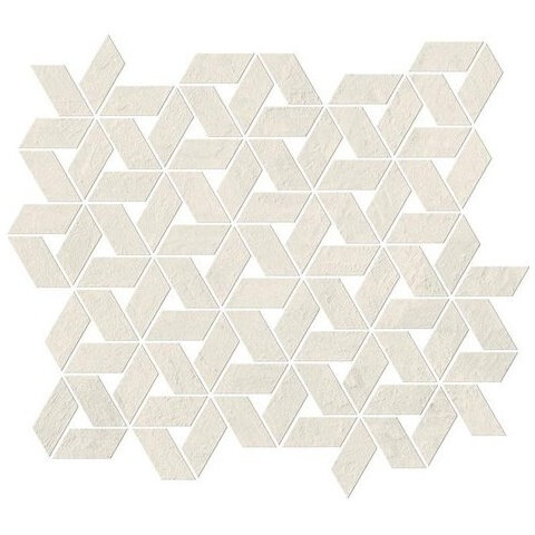 Мозаика Atlas Concorde Raw White Twist Mosaico 35,8x32,9 9RTW, м²