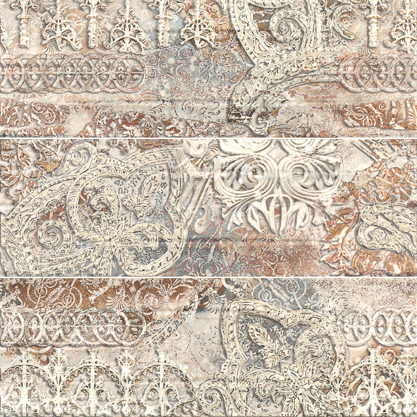 Декор Aparici Carpet Decor A-B-C Hill 25,1х75,6 (комп/3шт)