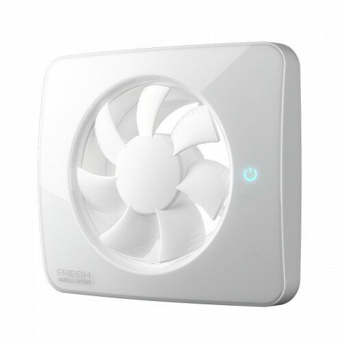 Вытяжной вентилятор Fresh Intellivent ICE 100/125 5Вт Белый