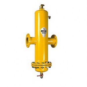 Сепаратор микропузырьков и шлама Spirotech Spirocombi Hi-Flow HD065F/Разъемный корп/Фланц.соед.PN16