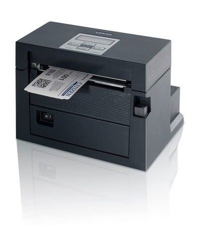 Citizen Принтер DT CL-S400, 200 dpi, серый, RS232, USB
