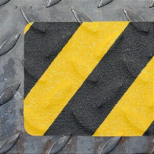 Противоскользящая формуемая лента Mehlhose, черно-желтая (100 мм x 18,3 м) {M2WR100183}
