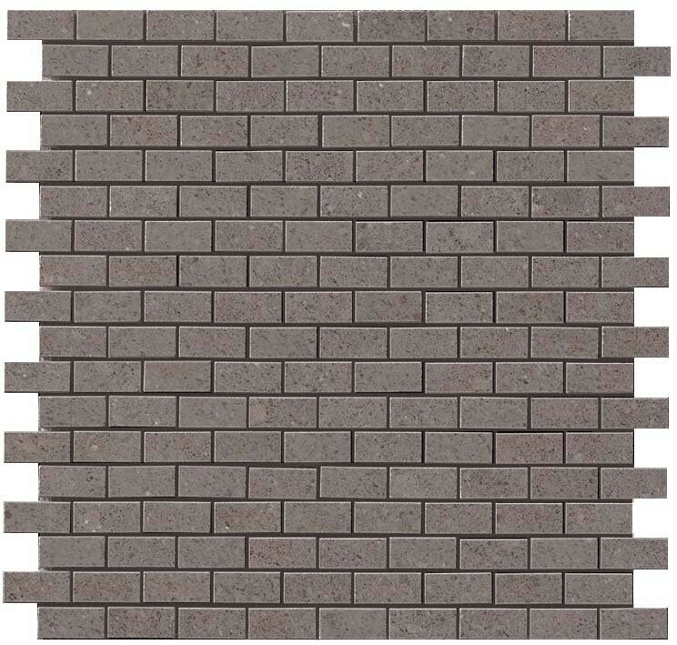 Керамогранит Atlas Concorde KONE Kone Grey Mosaico Brick (AUON) 30,4x30,4 Керамогранит (30.4x30.4 см.)