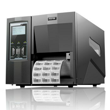 Принтер этикеток термотрансферный Postek J2e, RFID HF, 203 dpi, 152 мм/с, 116 мм, USB, USB Host, RS-232, LAN