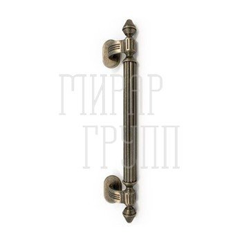 Дверная ручка-скоба Pasini Impero 480 mm античное серебро