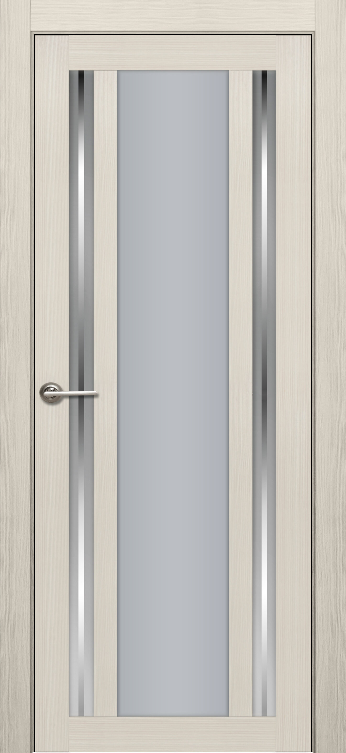 Дверь Фрамир MODERN нанотекс INTEGRAL 13 ПО Цвет:Серый Остекление:Стекло AGS