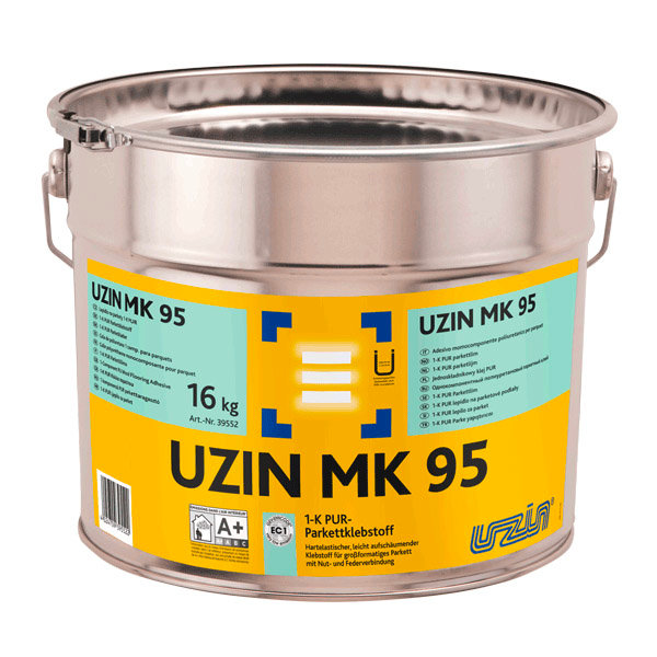 Клей однокомпонентный полиуретановый UZIN MK 95 16 кг.