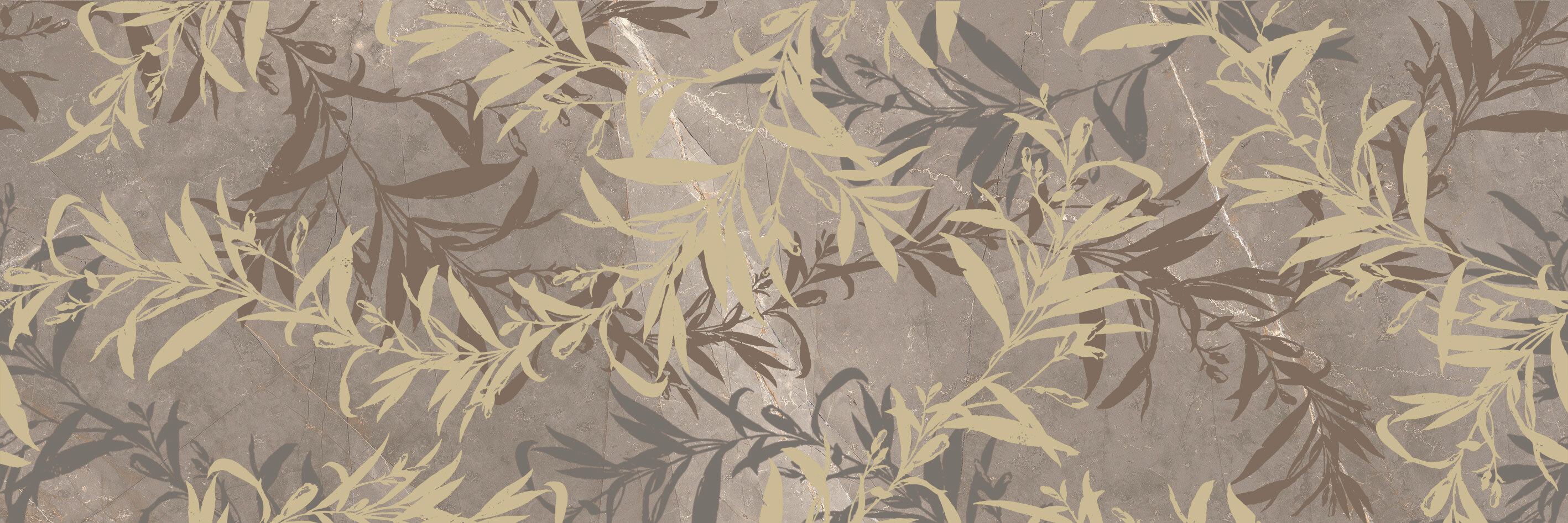 Декор Allmarble Wall Pulpis Satin Decoro Foliage 80x120