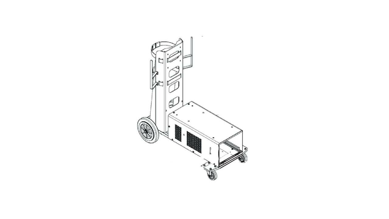 Тележка ESAB Cart, Running gear Heliarc