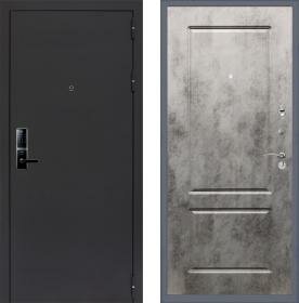 Дверь входная (стальная, металлическая) Сенатор Практик 3К Electro 5230 ФЛ-117 quot;Бетон темныйquot; с электронным замком