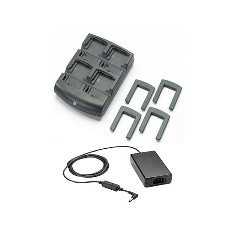 Zebra Зарядное устройство для аккумуляторов для MC32, 4 слота, блок питания, SAC-MC32-400INT-01
