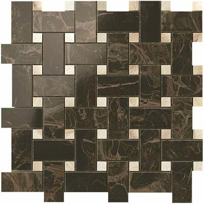 Мозаика Atlas Concorde Supernova Marble Frappuccino Dark Twist Mosaic 30,5x30,5 (600110000071) м2