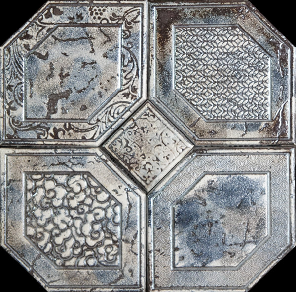 Керамическая плитка Infinity Ceramic Tiles Courchevel Azul напольная 27x27