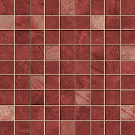 Керамическая мозаика Атлас Конкорд 600110000931 Мозаика THESIS тезис Red Mosaic Ред Мозаика 31,5х31,5 (м2)