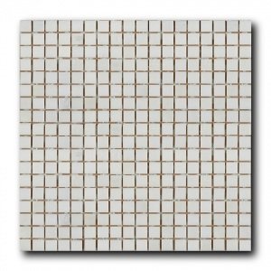 Мозаика из натурального камня ArtNatura Marble Mosaic Calacatta (плитка 15x15 мм), лист 305x305 мм (0,47 м2/упак.)