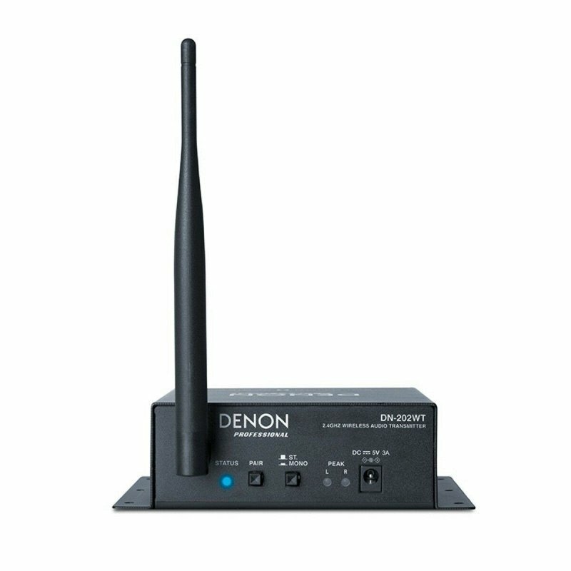 Denon DN DENON PROFESSIONAL DN-202WT Беспроводной передатчик для передачи звукового сигнала на расстояние до 60 м в помещениях