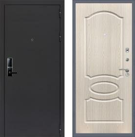 Дверь входная (стальная, металлическая) Сенатор Практик 3К Electro 5230 ФЛ-128 quot;Беленый дубquot; с электронным замком