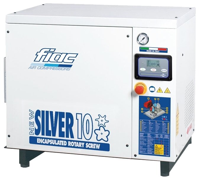 Компрессор масляный FIAC NEW SILVER 10 SD 10, 7.5 кВт