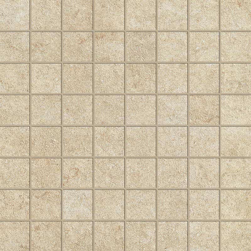 Мозаика облицовочная керамогранит Margres Slabstone 25M33SL2BF_SlabstoneMos3,5X3,5Beige ( м2)