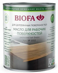 2052 Масло для рабочих поверхностей BIOFA (Биофа) - 10 л, Производитель: Biofa