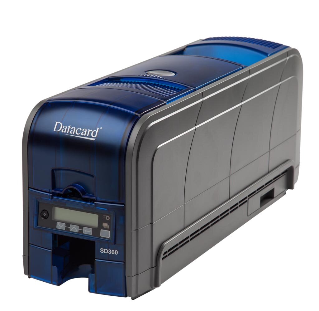 Принтер пластиковых карт Datacard SD360, Двусторонний, USB, Ethernet, кодировщик магнитной полосы ISO (506339-002)