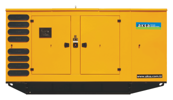 Дизельный генератор Aksa AD 275 в кожухе с АВР (200000 Вт)