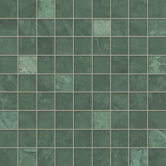 Керамическая мозаика Атлас Конкорд 600110000929 Мозаика THESIS тезис Green Mosaic Грин Мозаика 31,5х31,5 (м2)