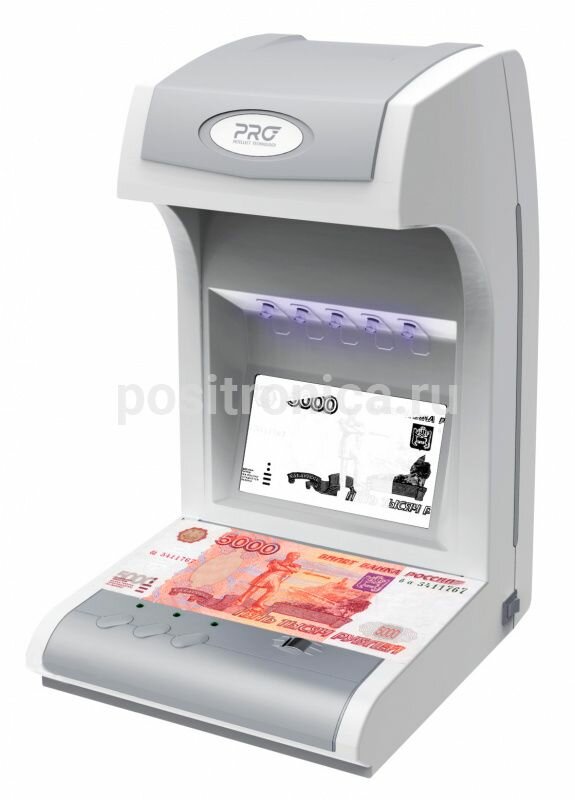 Детектор банкнот PRO 1500 IRPM LCD серый (Т-05614)