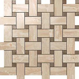 Мозаика Atlas Concorde S.M. Woodstone Champagne Twist Mosaic 30.5х30.5 600110000070, м²