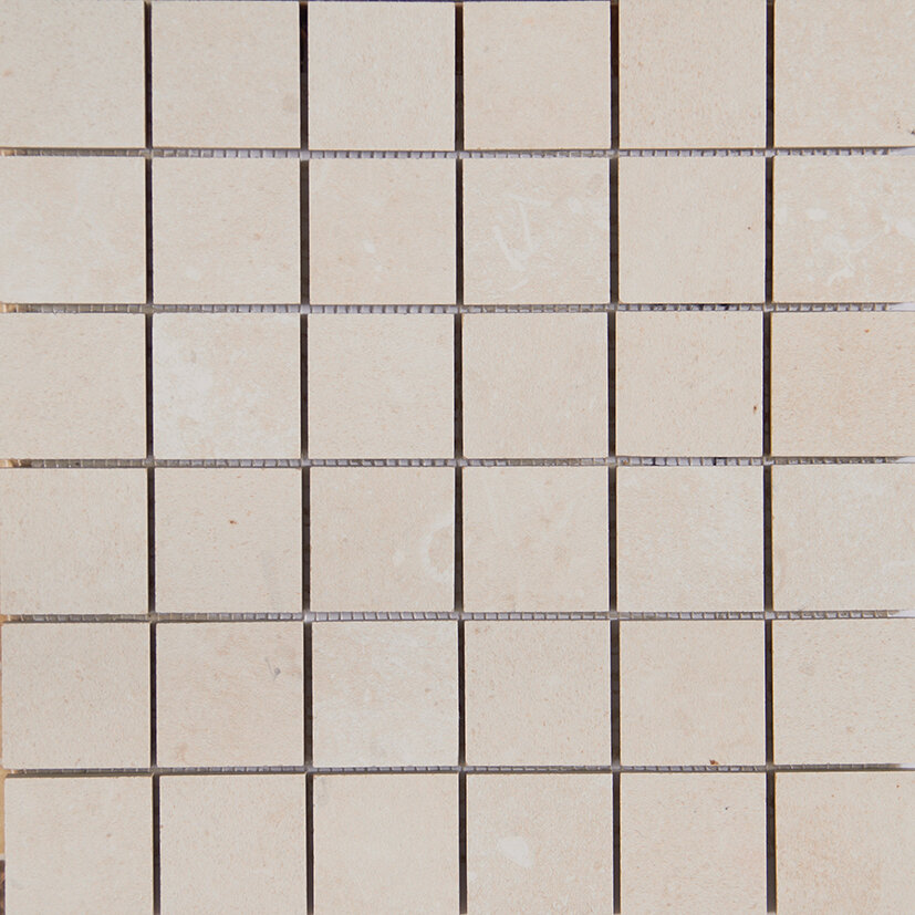 Мозаика облицовочная керамогранит Aparici Isen Isen Ivory Natural Mosaico 5x5_G-3558 ( м2)