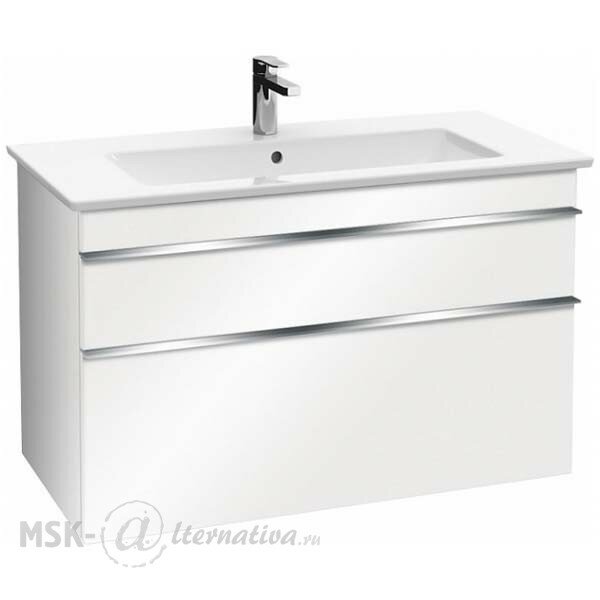 Тумба под раковину Villeroy  Boch Venticello 100 A92601DH glossy white