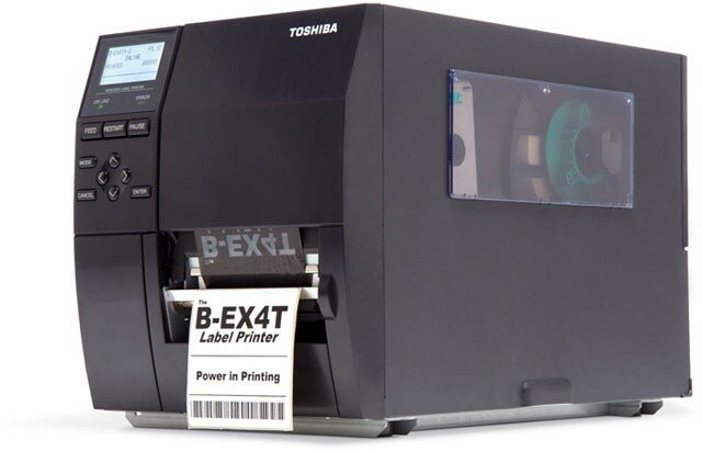 Принтер этикеток Toshiba B-EX4D2 термопринтер, 203 dpi, плоская печатающая головка (Flat Head), USB 2.0, LAN
