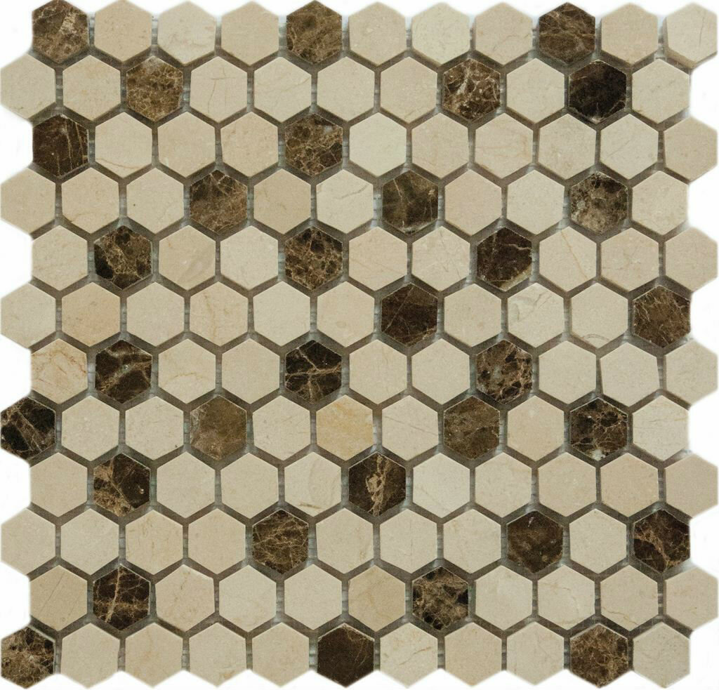 Muare 27 QS-Hex027-25P/10 Мозаика 30,5*30,5