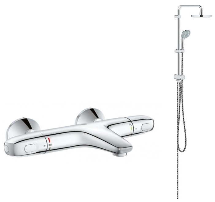 Душевая стойка Grohe Grohtherm 1000 New NB0034 хром