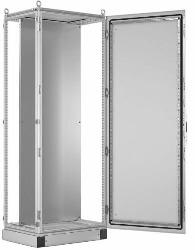 Корпус ЦМО EMS-2000.600.400-1-IP65 промышленного электротехнического шкафа IP65 (В2000 × Ш600 × Г400) EMS c одной дверью