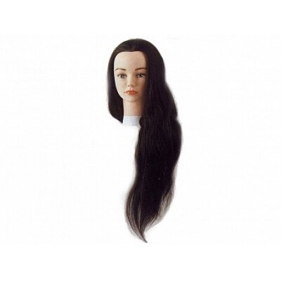 Голова учебная Sibel 40-45 см шатен 100% натуральные волосы