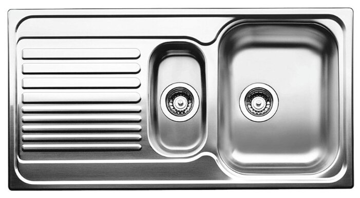 Врезная кухонная мойка Blanco Tipo 6S 95х50см нержавеющая сталь
