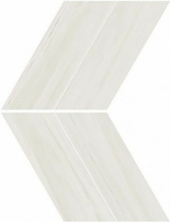 Керамогранит Atlas Concorde (Атлас Конкорд Италия) Marvel Bianco Dolomite Chevron Lappato 22.5х22.9 Marvel Stone Wall AS1Q
