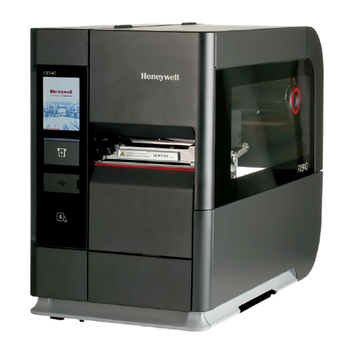 Термотрансферный принтер этикеток Honeywell PX940, 4quot;, 203 dpi, RS232, USB, LAN, внутренний смотчик, отделитель этикеток, без верификатора PX940A00100060200