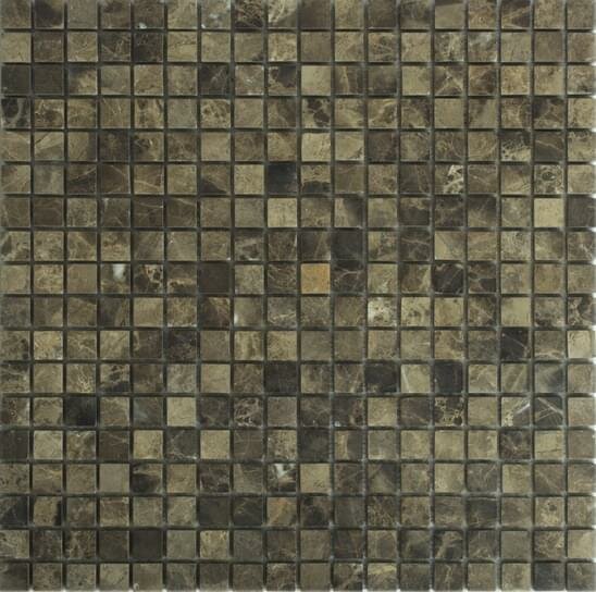 Мозаика ORRO Stone Emperador Dark Pol. 15X15 30.5x30.5