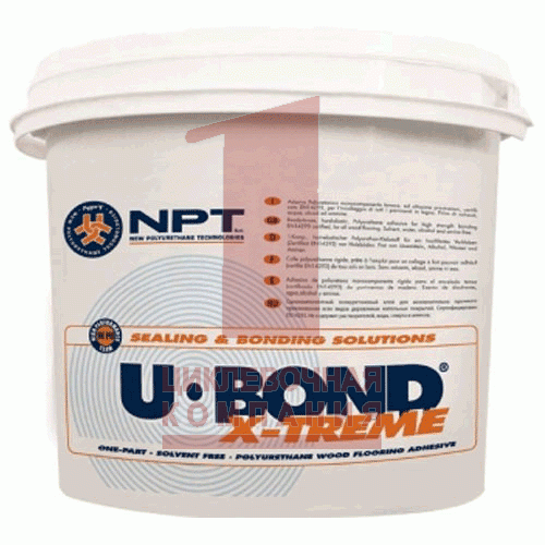 NPT U-Bond X-Treme Клей паркетный полиуретановый, однокомпонентный (15 кг)