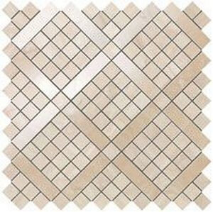 Marvel Travertino Alabastrino Diagonal Mosaic (9MVA) 30.5x30.5