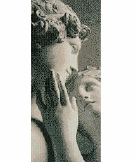 Панно Alzare из мозаики Венера И Адонис (1x1) 99.1x185.3